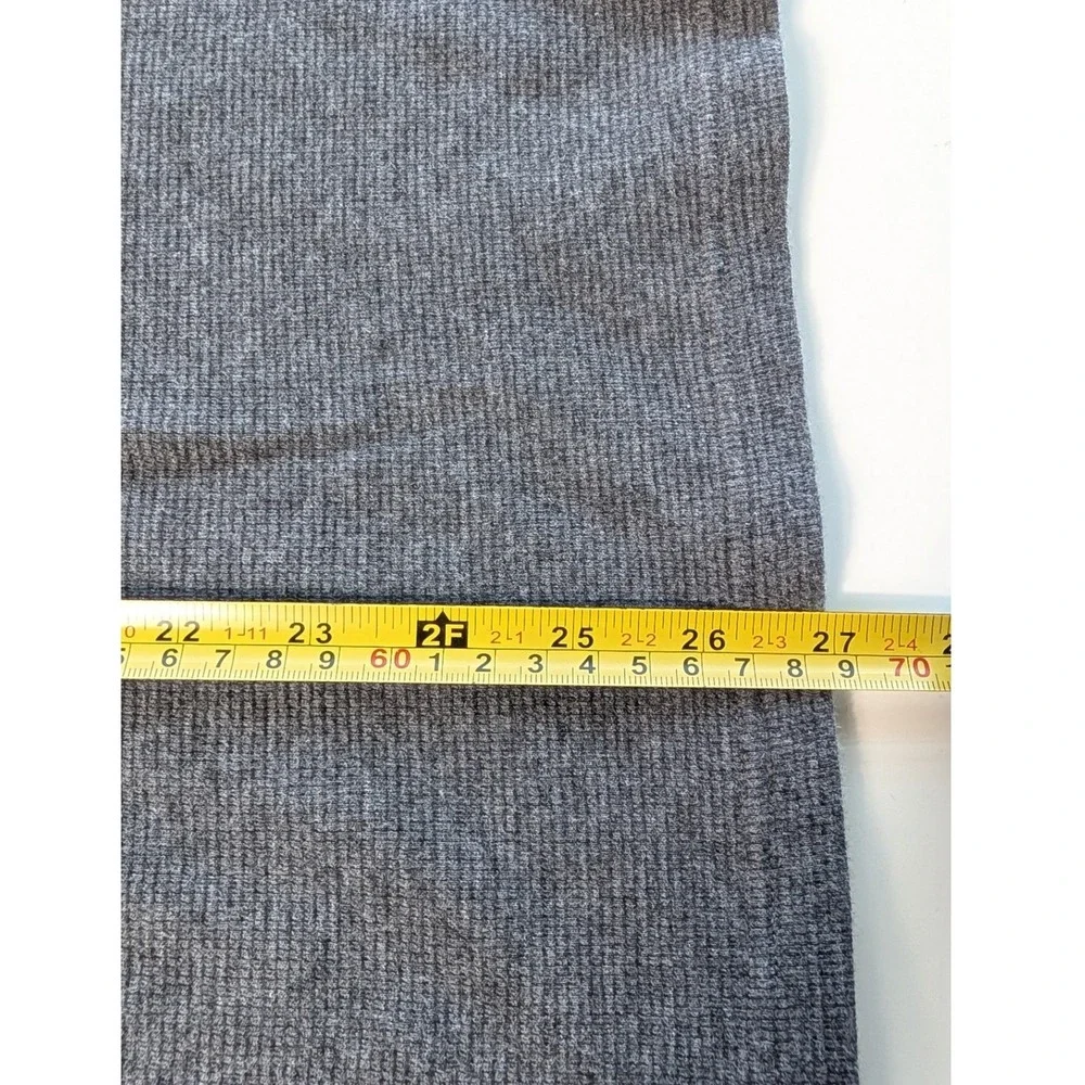 Polo Ralph Lauren Sleepwear Men M Gray Waffle Knit Thermal Long Sleeve Shirt